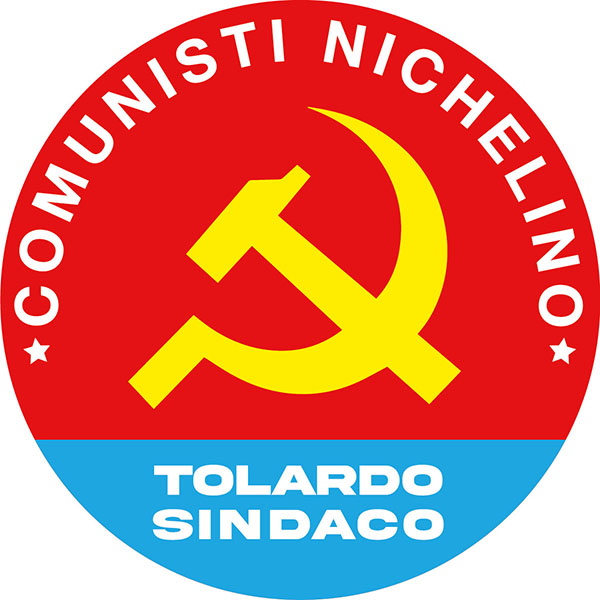 logo dei Comunisti di Nichelino per elezioni 2021